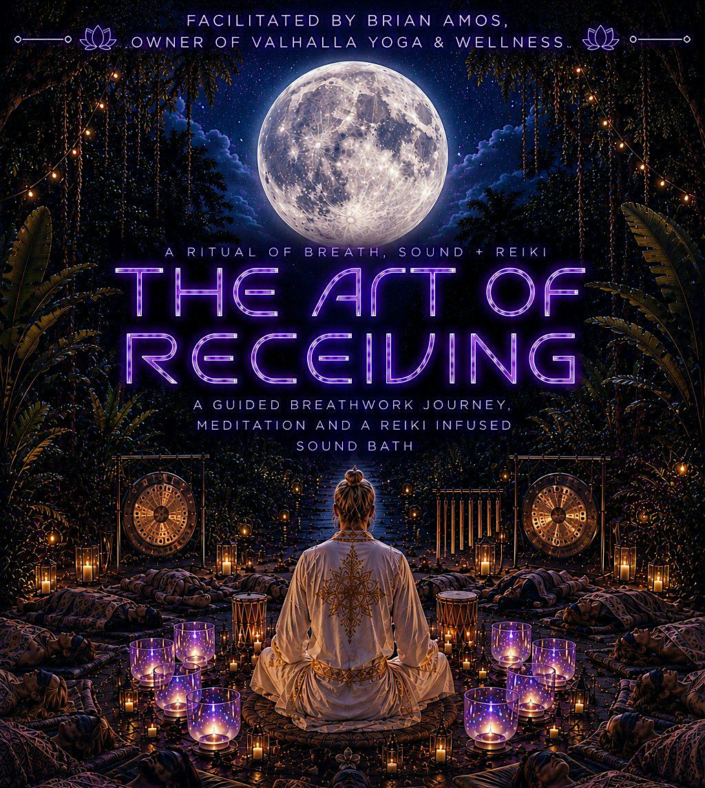 The Art of Receiving: A Ritual of Breath, Sound + Reiki