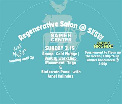 The Regenerative Salon - Sunday Open House at Sapien Center