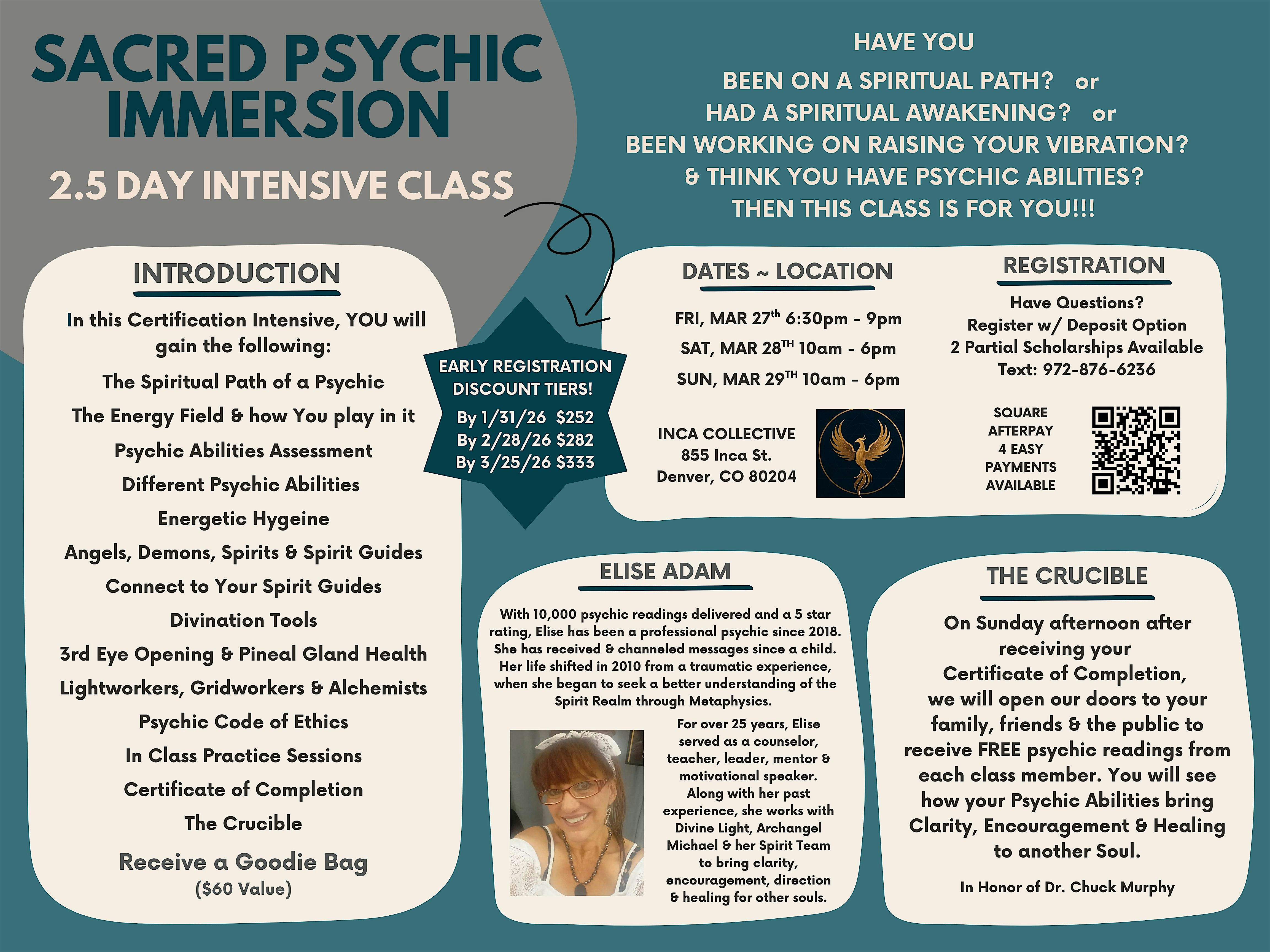 The Sacred Psychic Immersion