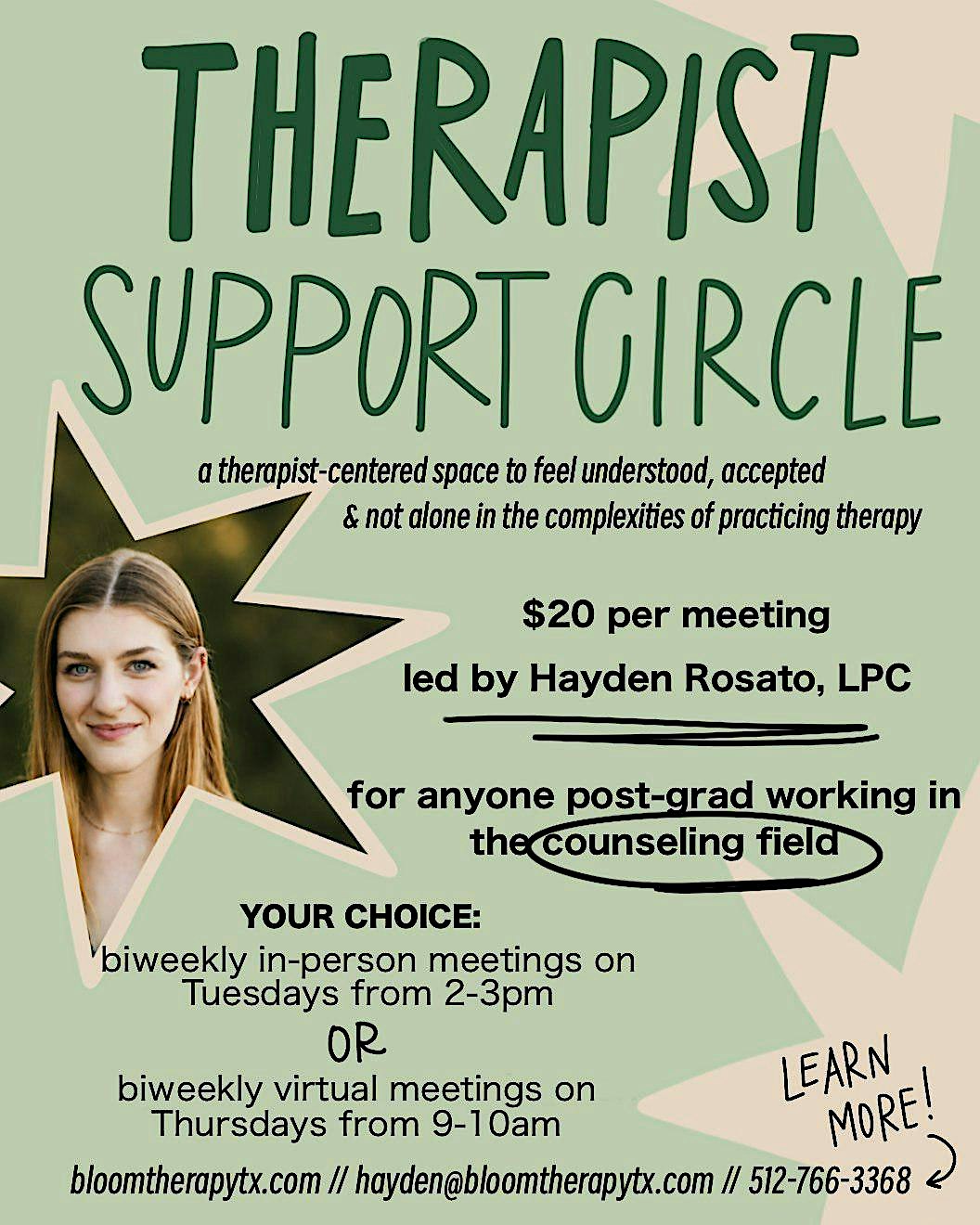Therapist Support Circle