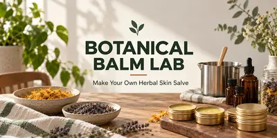 BOTANICAL BALM LAB: MAKE YOUR OWN HERBAL SKIN SALVE