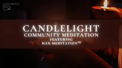Candlelight Community Meditation ✨ July 13