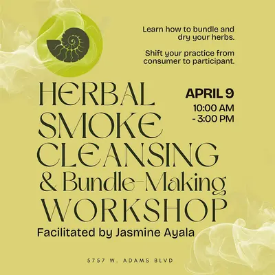 Herbal Smoke Cleansing & Bundle-Making Workshop