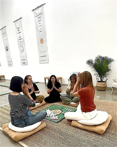 Meditation Meets Mahjong
