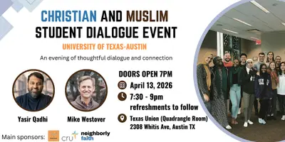 MSA and Cru Dialogue Event (Ft. Yasir Qadhi and Mike Westover)