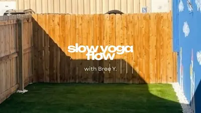 Patio Slow Yoga Flow