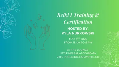 Reiki I - Training & Certification