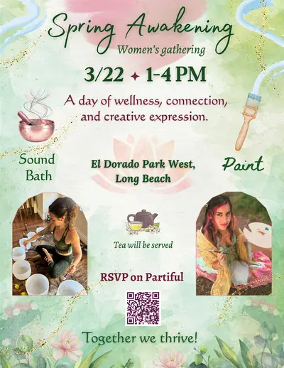 Spring Awakening Sound Bath & Paint - Women's Gathering