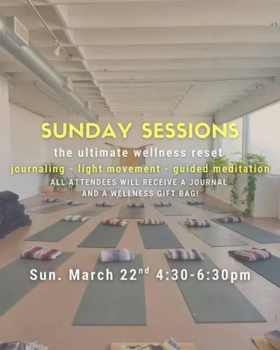 SUNDAY SESSIONS | Journal - Flow - Meditate