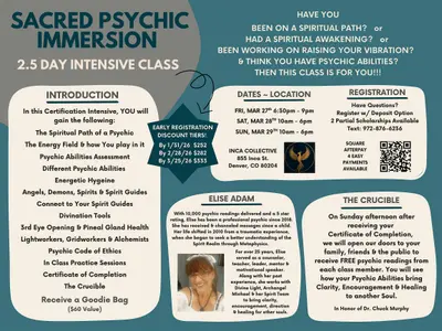 The Sacred Psychic Immersion