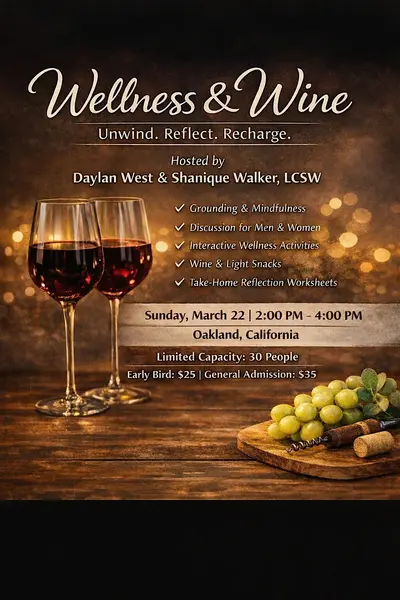 Wellness & Wine: A Community Conversation on Mental Wellness