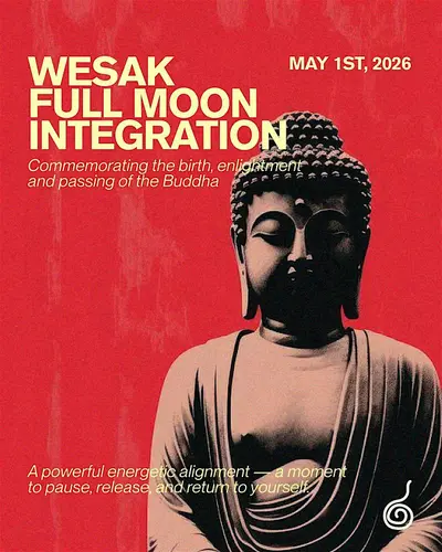 Wesak Full Moon Session -Smiling Buddha Meditation