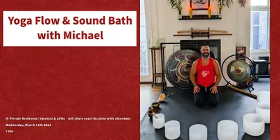 Yoga Flow & Sound Bath with Michael