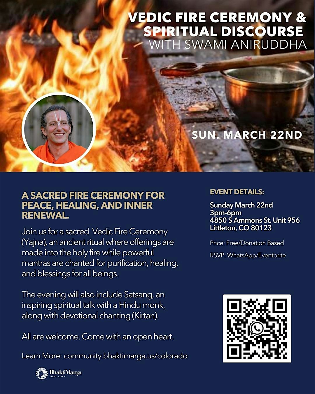 Vedic Fire Ceremony & Spiritual Discourse