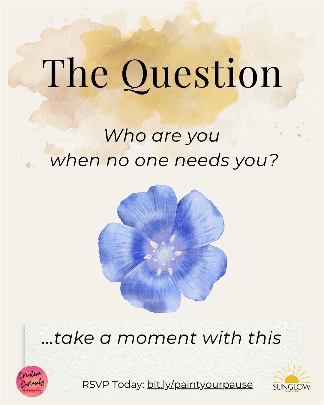 Who Are You When No One Needs You? | A Watercolor & Reflection Retreat