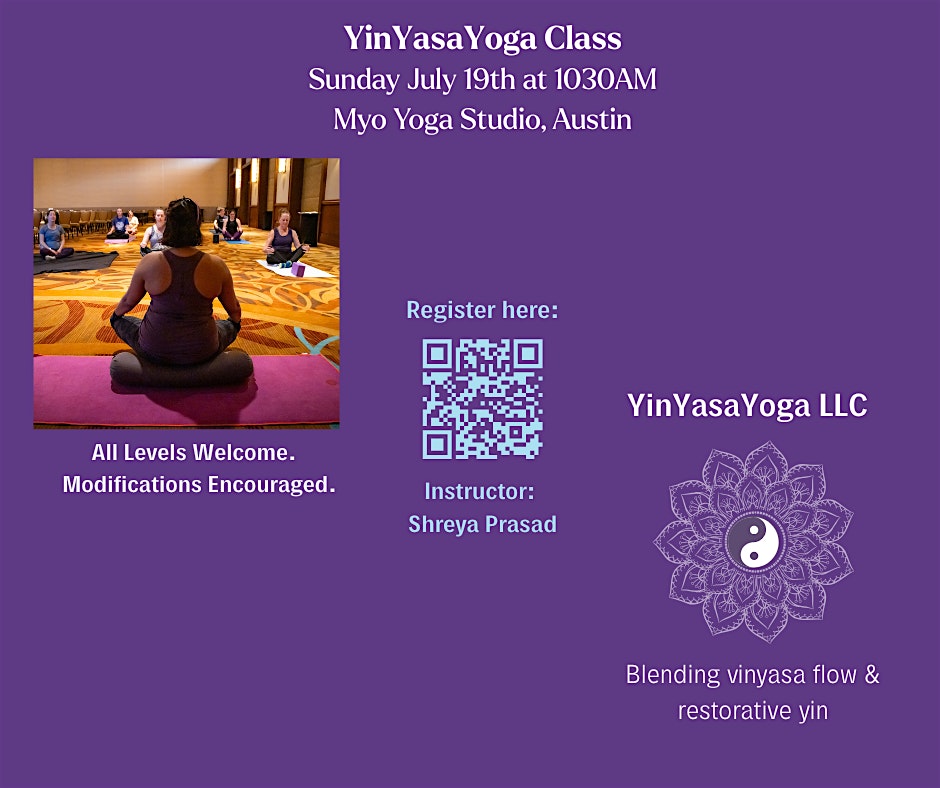 YinYasa Yoga Class