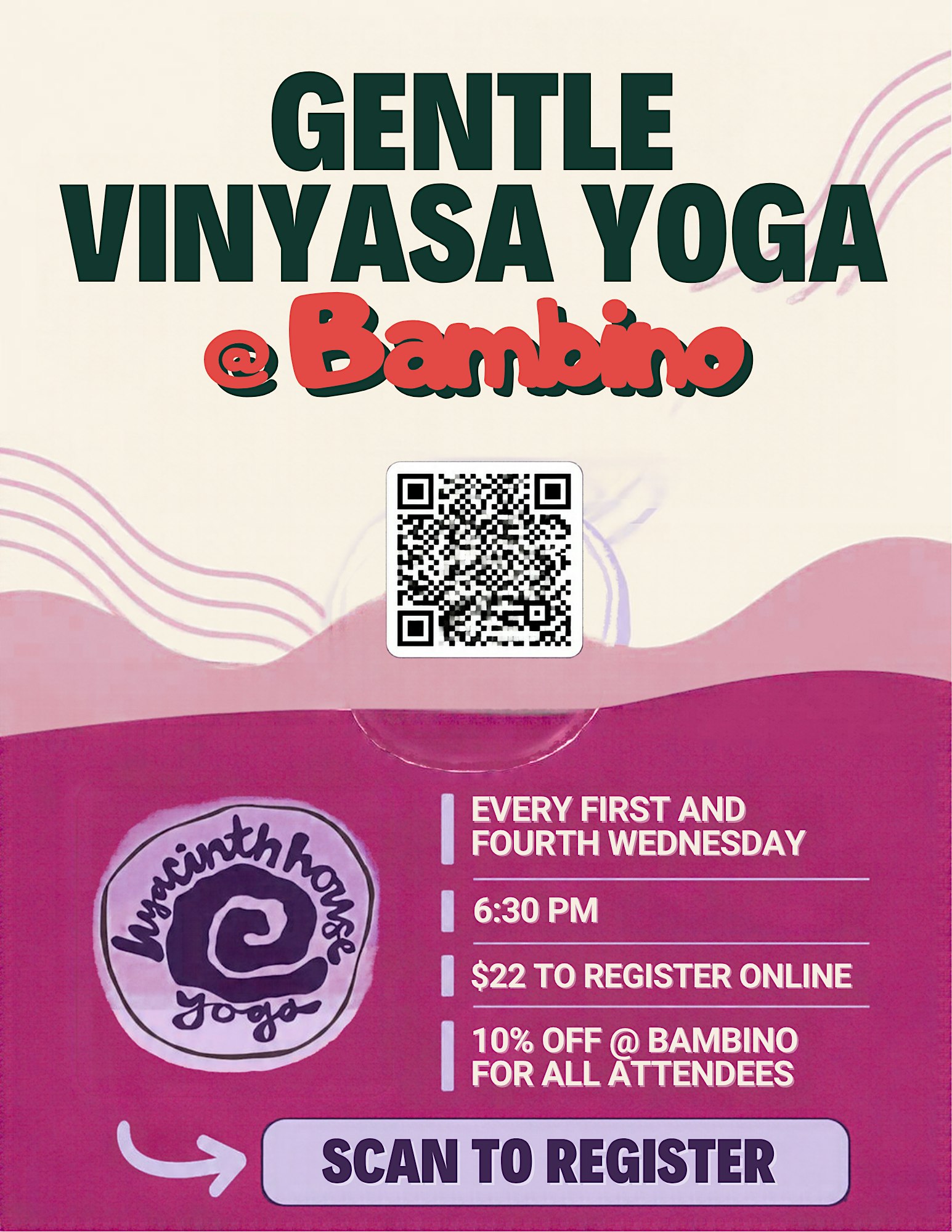 Yoga at Bambino!