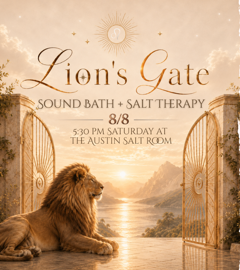 Lion's Gate Salt Room Soundbath