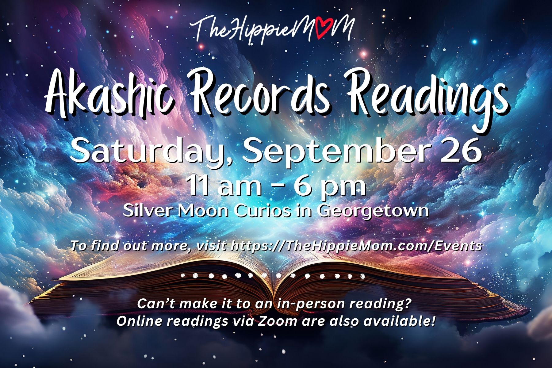 In Person Akashic Records Readings