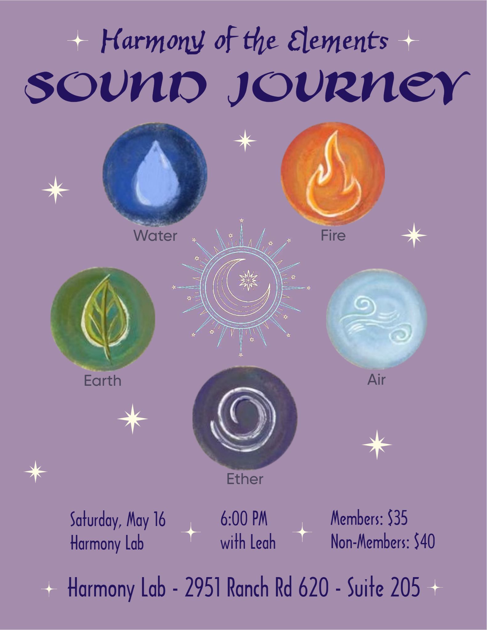 Harmony of the Elements Sound Bath
