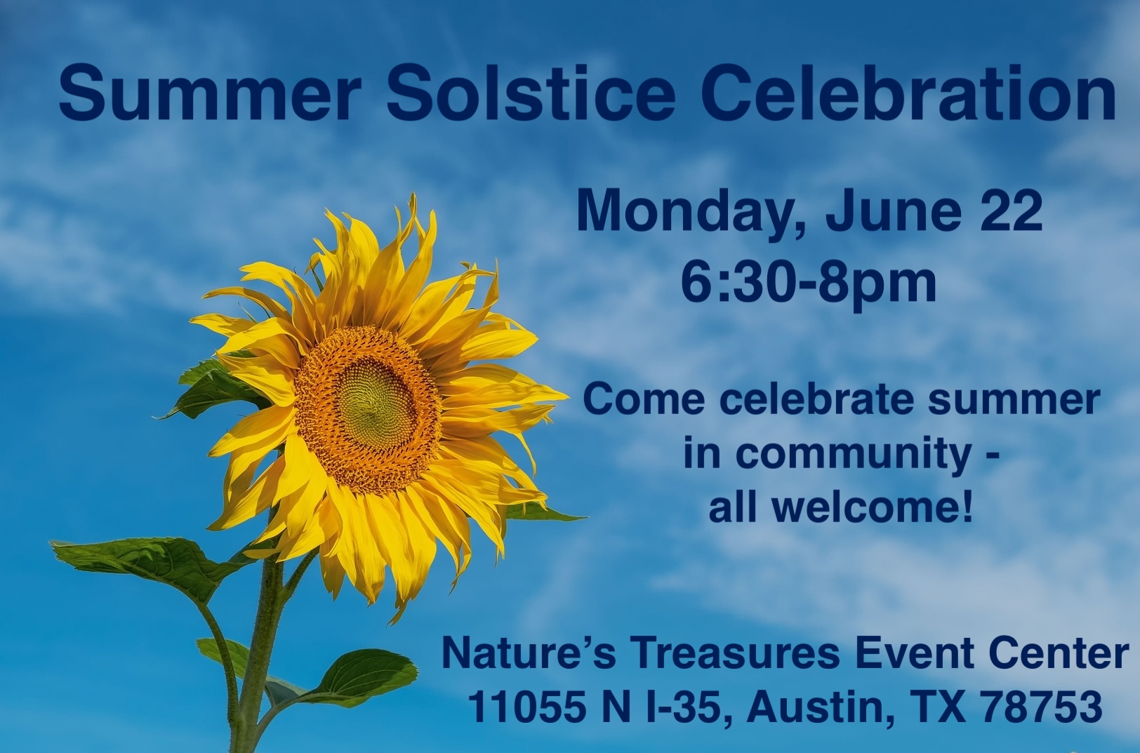 Summer Solstice Celebration
