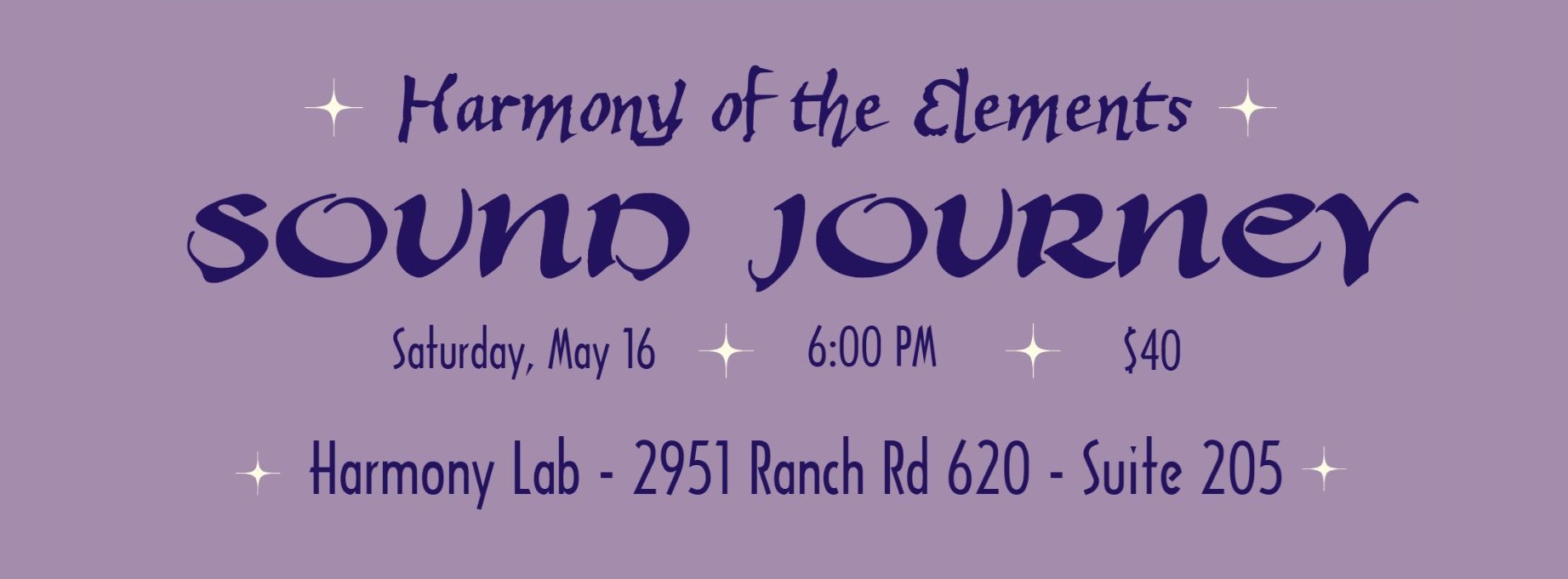 Harmony of the Elements Sound Journey